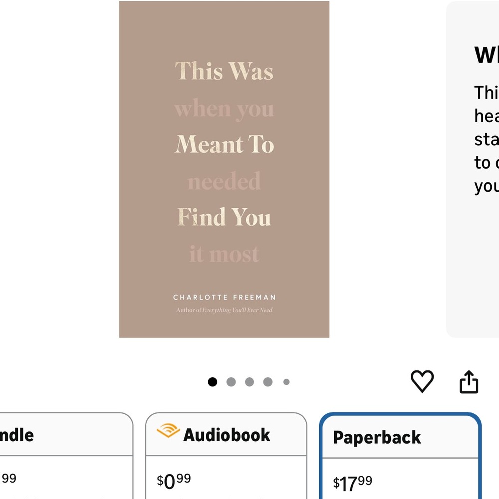 This Was When You Meant To Find You Paperback